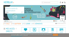 Desktop Screenshot of herblay.fr